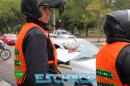 Protesta de Radio Taxis en el microcentro