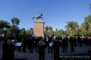 Honores al General Jos de San Martn a 167 aos de su fallecimiento