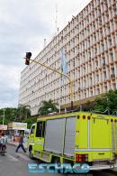 Intento de suicidio en el octavo piso de Casa de Gobierno