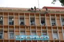 Intento de suicidio en el octavo piso de Casa de Gobierno
