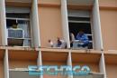 Intento de suicidio en el octavo piso de Casa de Gobierno