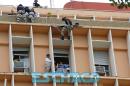 Intento de suicidio en el octavo piso de Casa de Gobierno
