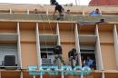 Intento de suicidio en el octavo piso de Casa de Gobierno