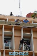 Intento de suicidio en el octavo piso de Casa de Gobierno