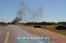 Protesta e interrupcin del trnsito en la Ruta 16