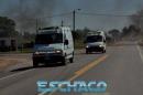 Protesta e interrupcin del trnsito en la Ruta 16