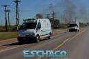 Protesta e interrupcin del trnsito en la Ruta 16