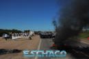 Protesta e interrupcin del trnsito en la Ruta 16
