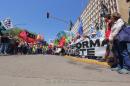 Jornada de protesta contra la Reforma Previsional