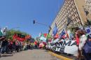 Jornada de protesta contra la Reforma Previsional
