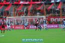 Festejo del campen Newells y despedida de la Copa Argentina