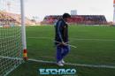 Festejo del campen Newells y despedida de la Copa Argentina