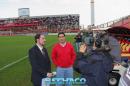 Festejo del campen Newells y despedida de la Copa Argentina
