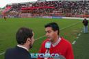 Festejo del campen Newells y despedida de la Copa Argentina