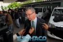 El gobernador entreg a Domingo Peppo autobomba forestal para Villa ngela
