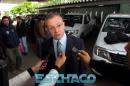 El gobernador entreg a Domingo Peppo autobomba forestal para Villa ngela