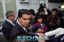 El gobernador entreg a Domingo Peppo autobomba forestal para Villa ngela