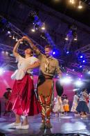 Registro de la noche de domingo en el Festival Nacional del Chamam