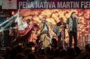 Show de El Indio Rojas en la Pea Nativa Martn Fierro