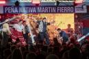 Show de El Indio Rojas en la Pea Nativa Martn Fierro