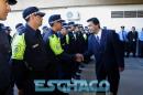 Entrega de camionetas para uso de radares mviles de la Caminera