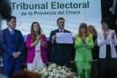 Entrega de diplomas a autoridades electas