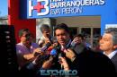 Recorrida del Gobernador por el Hospital de Barranqueras