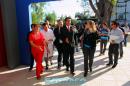 Recorrida del Gobernador por el Hospital de Barranqueras