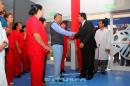 Recorrida del Gobernador por el Hospital de Barranqueras