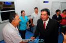 Recorrida del Gobernador por el Hospital de Barranqueras