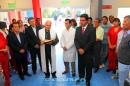 Recorrida del Gobernador por el Hospital de Barranqueras