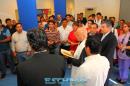 Recorrida del Gobernador por el Hospital de Barranqueras