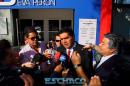 Recorrida del Gobernador por el Hospital de Barranqueras