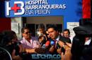 Recorrida del Gobernador por el Hospital de Barranqueras