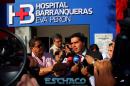 Recorrida del Gobernador por el Hospital de Barranqueras