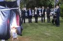Emplazaron Obelisco y Ritmo Csmico", dos esculturas de la Bienal 2024