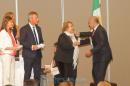 Entrega de diplomas al Gobernador, Intendentes y Diputados electos