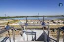 Planta de Tratamiento de Lquidos Cloacales: Cmo sigue la obra que beneficiar a 400 mil habitantes del rea Metropolitana