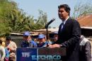 Inauguraciones del Gobernador en Charadai