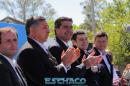 Inauguraciones del Gobernador en Charadai
