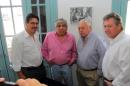 Apoyo de Camioneros del Chaco, en la visita de Hugo Moyano a Corrientes