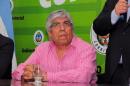 Apoyo de Camioneros del Chaco, en la visita de Hugo Moyano a Corrientes