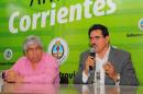 Apoyo de Camioneros del Chaco, en la visita de Hugo Moyano a Corrientes