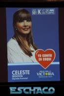 La precandidata de la Lista 501 K Celeste Segovia expuso su plataforma