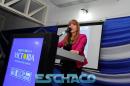 La precandidata de la Lista 501 K Celeste Segovia expuso su plataforma