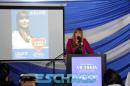 La precandidata de la Lista 501 K Celeste Segovia expuso su plataforma