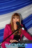 La precandidata de la Lista 501 K Celeste Segovia expuso su plataforma