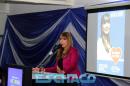 La precandidata de la Lista 501 K Celeste Segovia expuso su plataforma