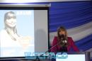 La precandidata de la Lista 501 K Celeste Segovia expuso su plataforma