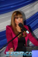 La precandidata de la Lista 501 K Celeste Segovia expuso su plataforma